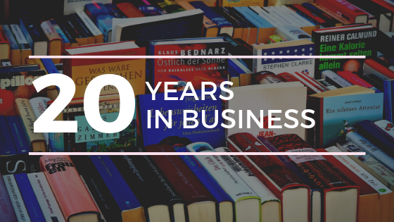 20 years in business